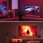 ریسه نئون فلکسی هوشمند RGB دور میز  گیمینگ فوتونیکس مدل PX-PSNL-01 با قابلیت سینک با تصویر مانیتور - Image 4