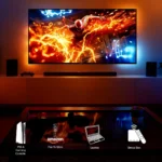 کیت نورپردازی تلویزیون - سینک باکس فوتونیکس مدل PX-Hsync-55 با تکنولوژی Tuya برای سایز 40 تا 85 اینچ با قابلیت اتصال HDMI و سینک با تصویر تلویزیون - Image 2