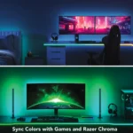 ریسه نئون فلکسی هوشمند RGB دور میز  گیمینگ فوتونیکس مدل PX-PSNL-01 با قابلیت سینک با تصویر مانیتور - Image 5