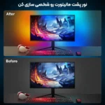کیت نورپردازی مانیتور - سینک باکس فوتونیکس مدل PX-Hsync-04 برای سایز 24 تا 34  اینچ با قابلیت اتصال HDMI و سینک با تصویر مانیتور - Image 7